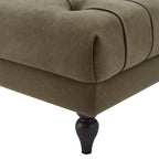 Dusklia - Hebden Pouffe - Olive Green
