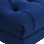 Dusklia - Hebden Pouffe - Royal Blue