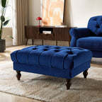 Dusklia - Hebden Pouffe - Royal Blue