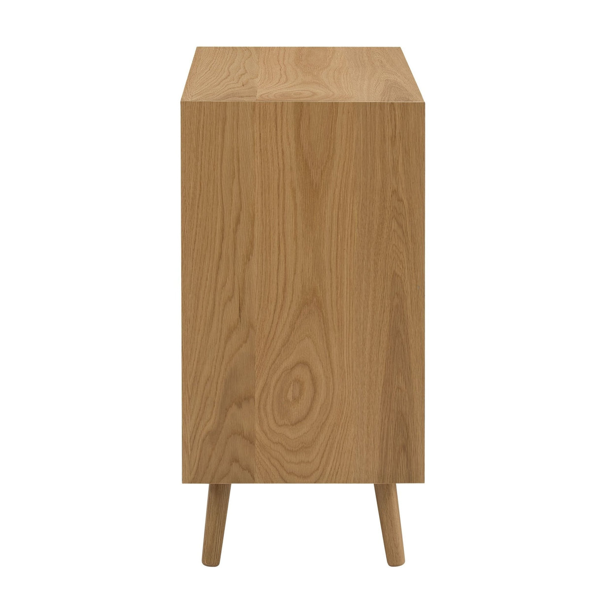 Dusklia - Heidi Oak 2 Door Sideboard - Light Wood
