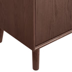 Dusklia - Heidi Oak 2 Door Sideboard - Walnut