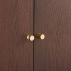 Dusklia - Heidi Oak 2 Door Sideboard - Walnut