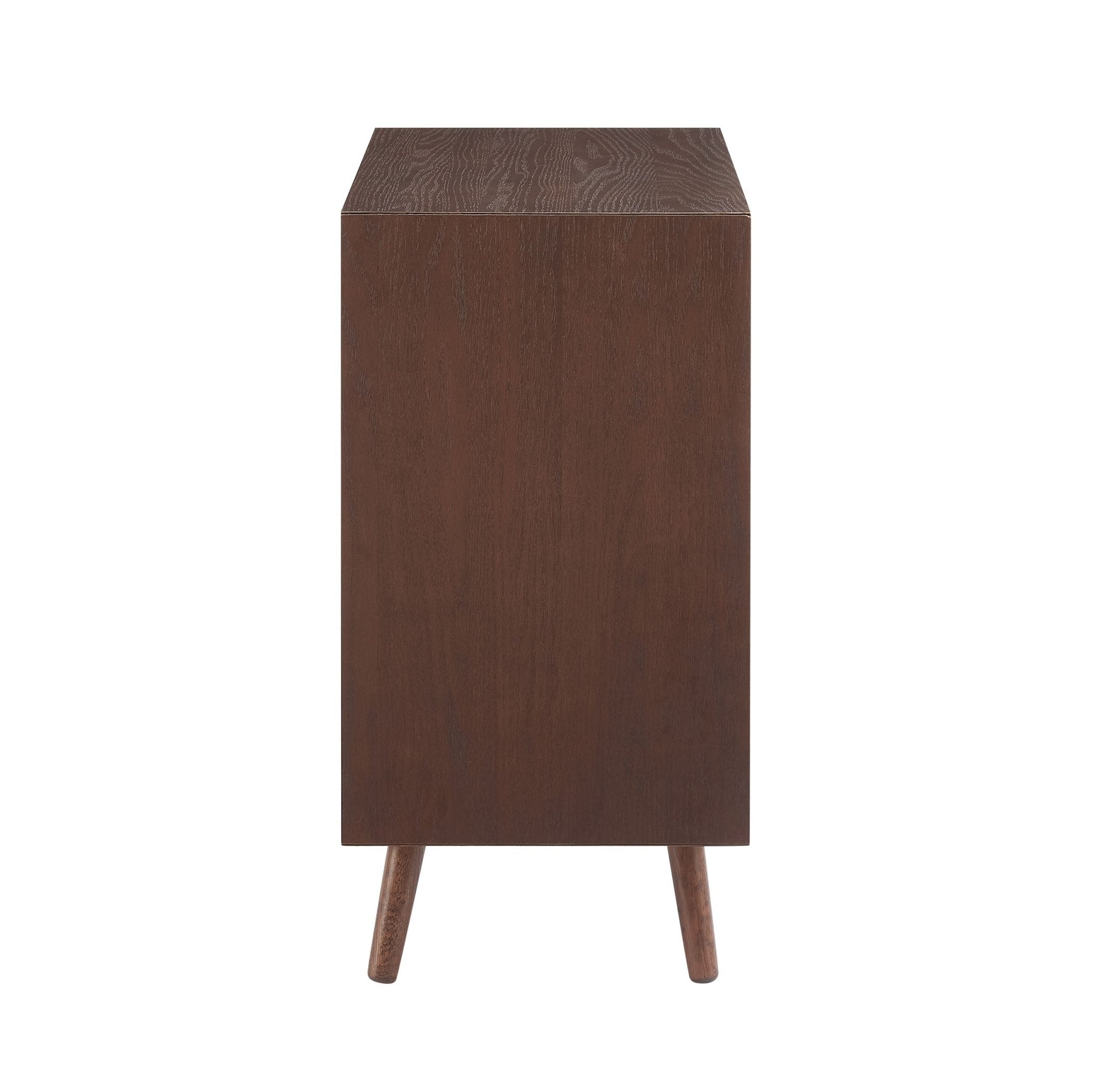 Dusklia - Heidi Oak 2 Door Sideboard - Walnut