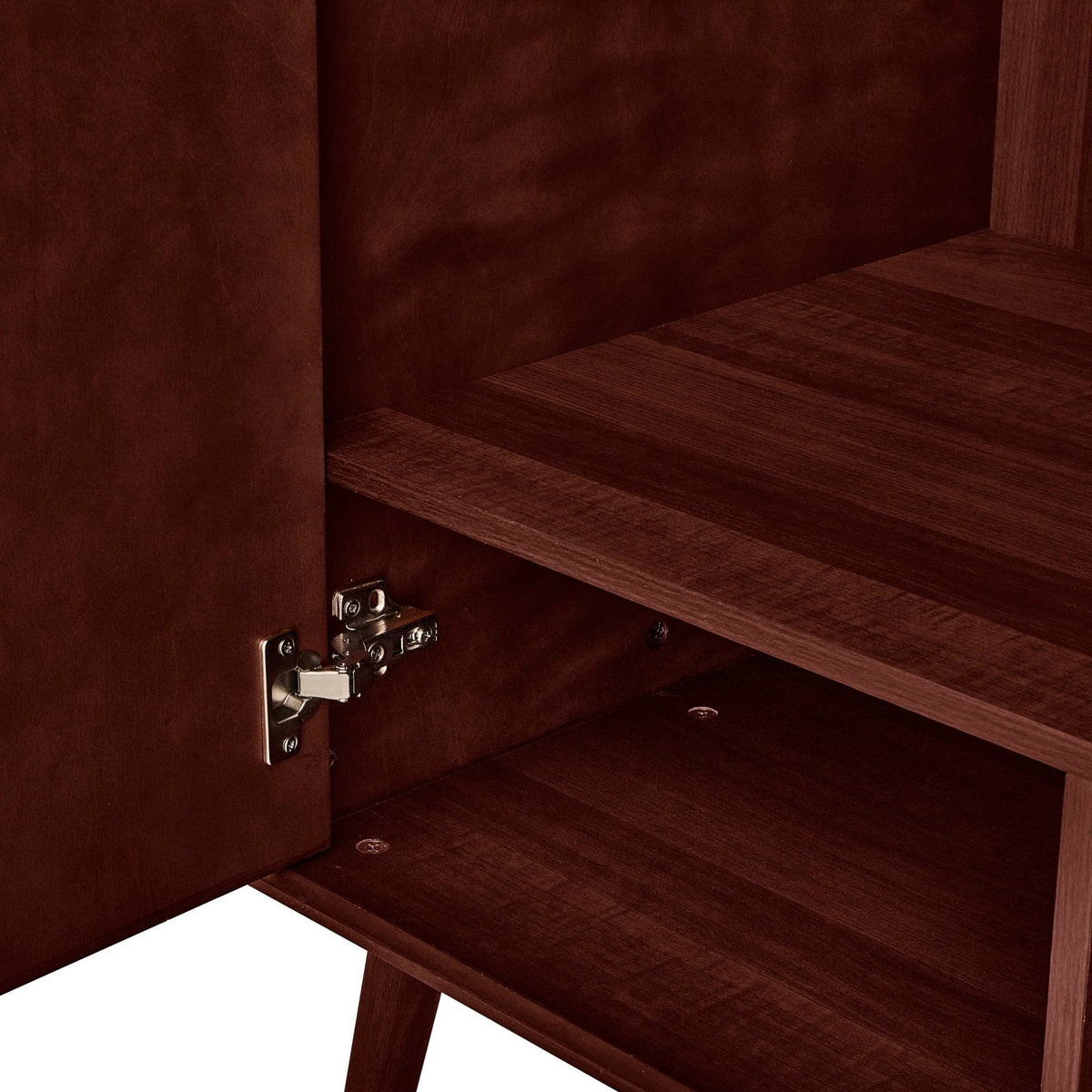 Dusklia - Heidi Oak 2 Door Wardrobe - Cherry Wood
