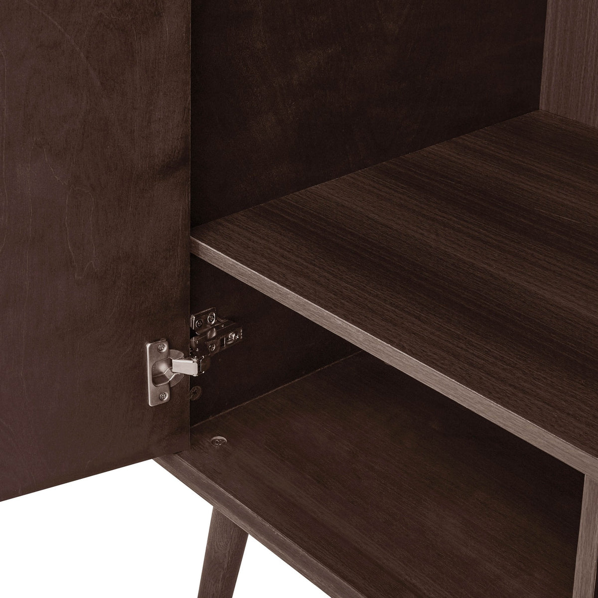 Dusklia - Heidi Oak 2 Door Wardrobe - Walnut