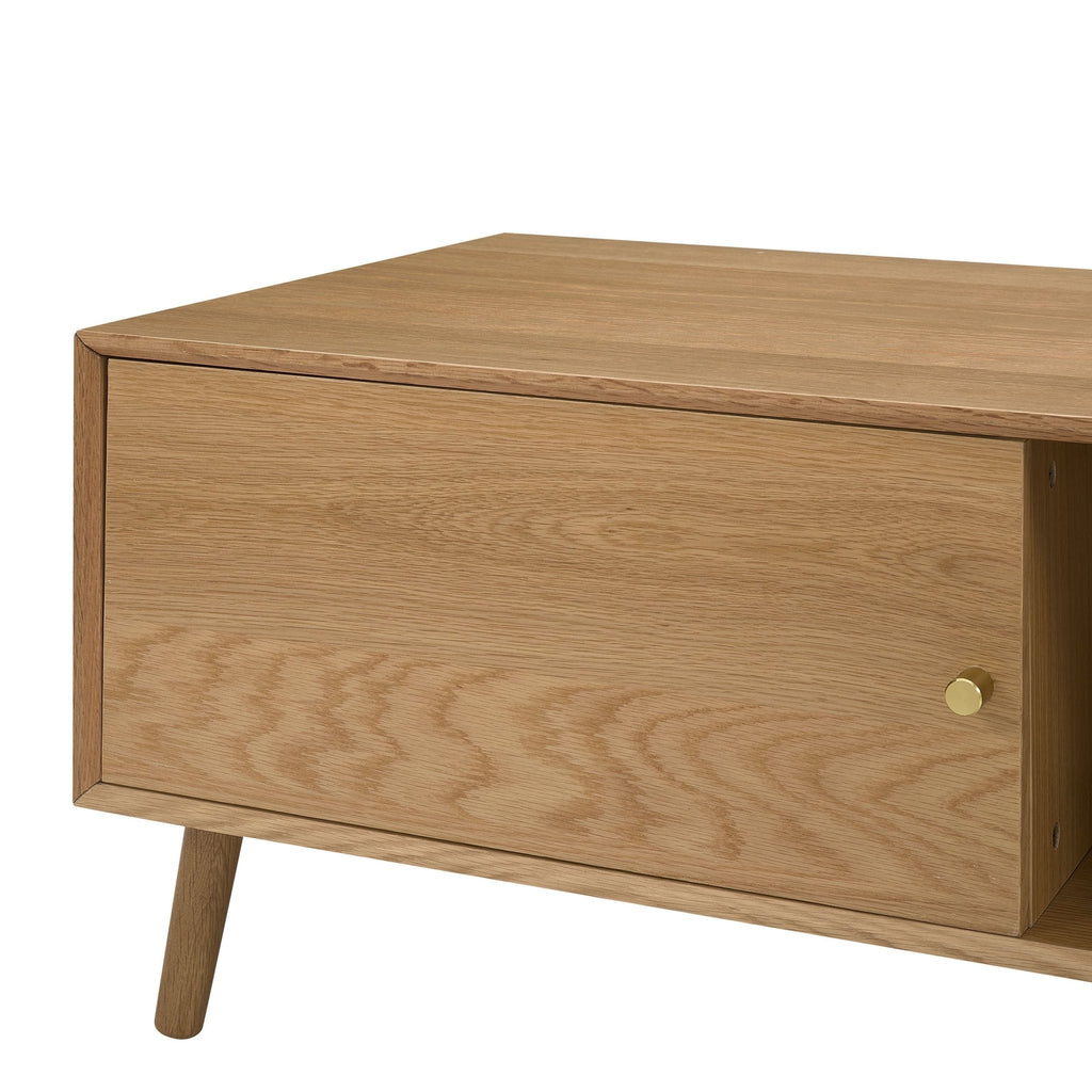 Dusklia - Heidi Oak Coffee Table - Light Wood