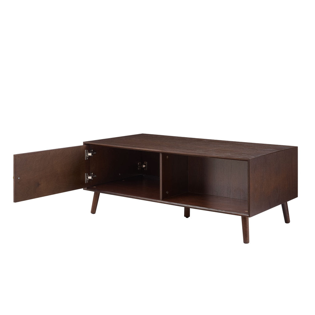 Dusklia - Heidi Oak Coffee Table - Walnut
