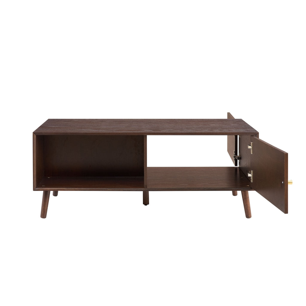 Dusklia - Heidi Oak Coffee Table - Walnut