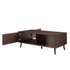 Dusklia - Heidi Oak Coffee Table - Walnut