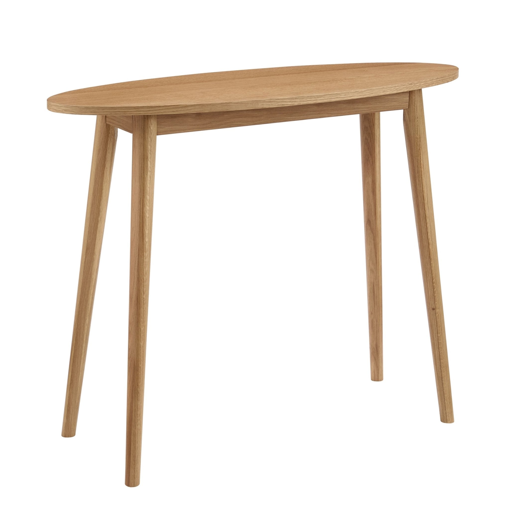 Dusklia - Heidi Oak Console Table - Light Wood