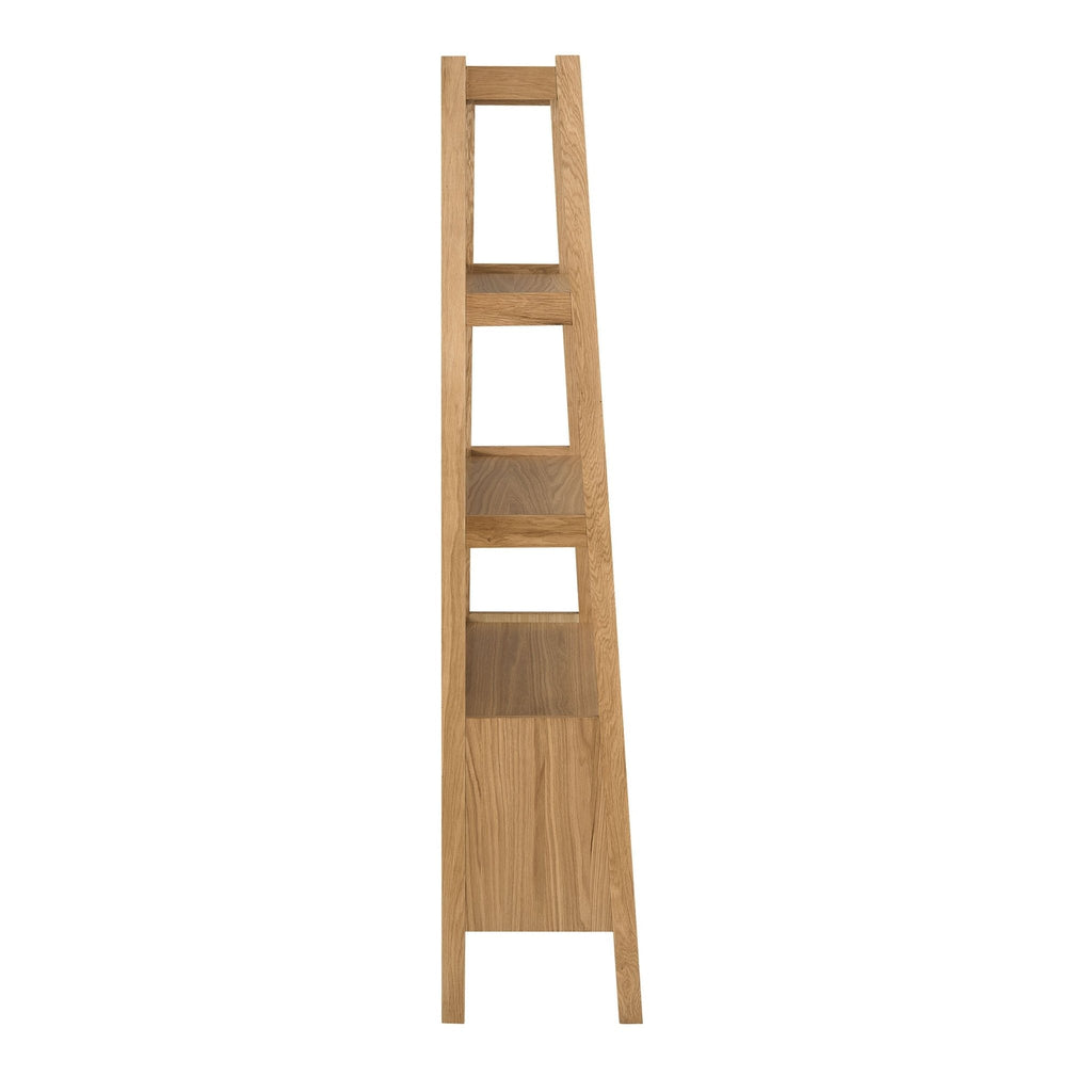 Dusklia - Heidi Oak Display Cabinet - Light Wood