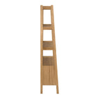 Dusklia - Heidi Oak Display Cabinet - Light Wood