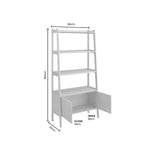 Dusklia - Heidi Oak Display Cabinet - Light Wood