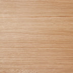 Dusklia - Heidi Solid Oak Oval Coffee Table - Light Wood