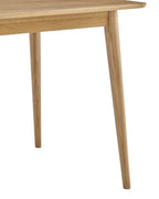 Dusklia - Heidi Solid Oak 4-6 Seater Dining Table - Natural
