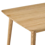 Dusklia - Heidi Solid Oak 4-6 Seater Dining Table - Natural