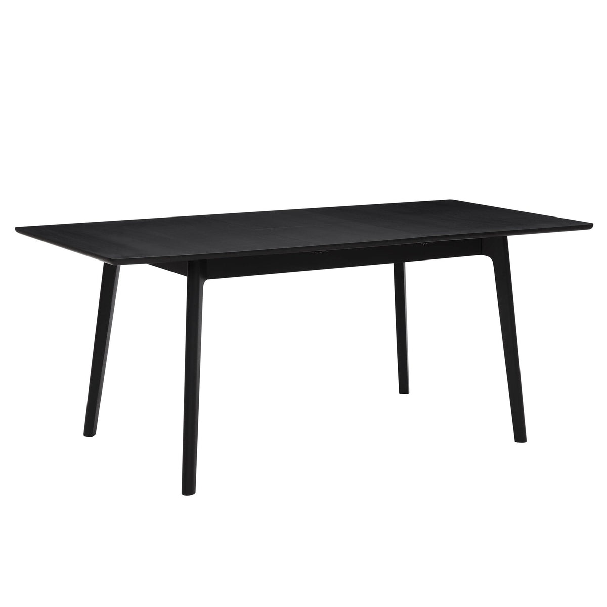 Dusklia - Heidi Oak 4-8 Seater Extendable Dining Table - Black