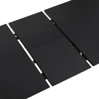 Dusklia - Heidi Oak 4-8 Seater Extendable Dining Table - Black