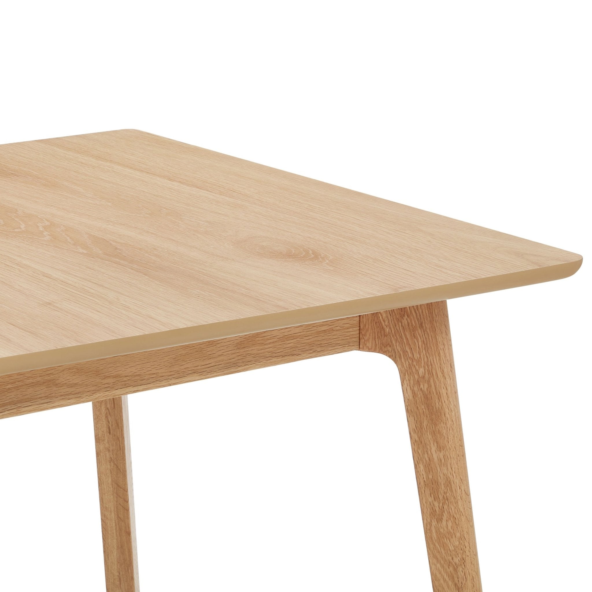 Dusklia - Heidi Oak 4-8 Seater Extendable Dining Table - Natural
