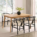 Dusklia - Heidi Oak 4-8 Seater Extendable Dining Table - Natural