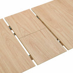 Dusklia - Heidi Oak 4-8 Seater Extendable Dining Table - Natural