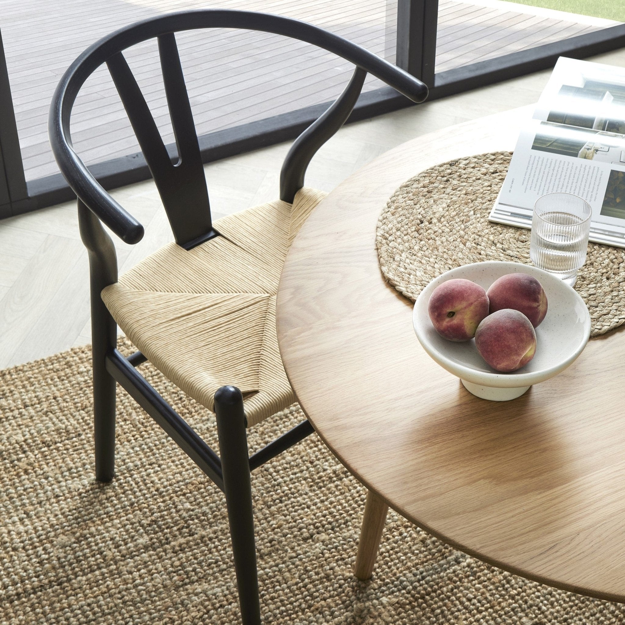 Dusklia - Heidi Solid Oak Oval 4-6 Seater Dining Table - Natural