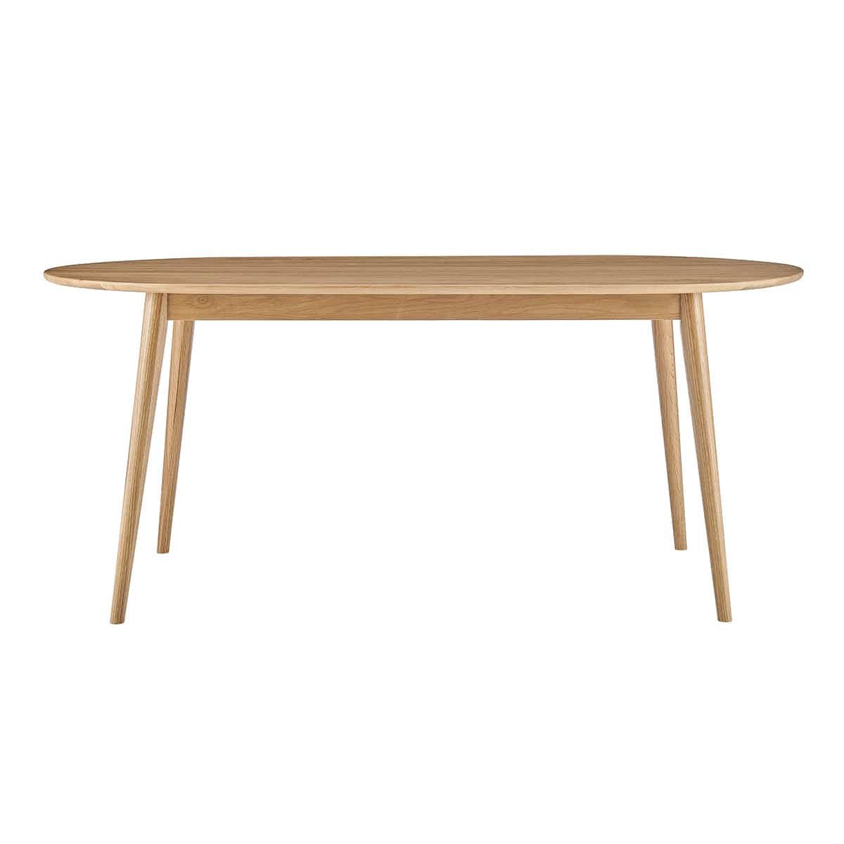Dusklia - Heidi Solid Oak Oval 4-6 Seater Dining Table - Natural