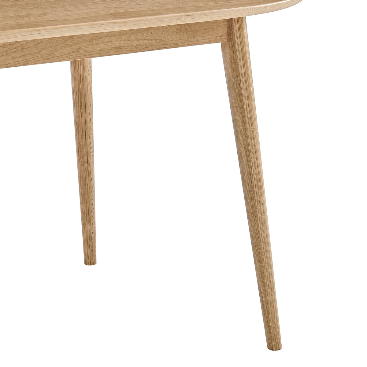 Dusklia - Heidi Solid Oak Oval 4-6 Seater Dining Table - Natural