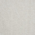 Dusklia - Herringbone Thermal Blackout Eyelet Curtains - Off White