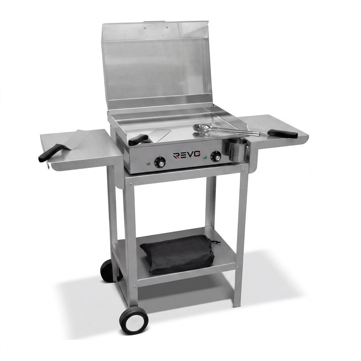 Pack Plancha Électrique REVO Alicante – Chariot & Accessoires Inclus – 2400 W