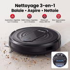 Robot Aspirateur Laveur REVO G20 Pro – 4 500 Pa – Autonomie jusqu’à 180 min – Contrôle par Application