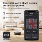 Robot Aspirateur REVO SlimForce 22 – 2 200 Pa, Connecté & Autonomie 120 min