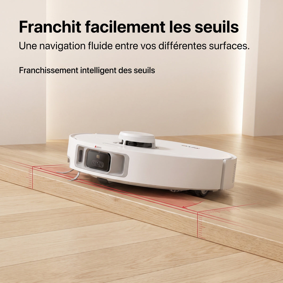 Robot Aspirateur Laveur REVO Vortex 19 – 19 000 Pa avec Station Automatique & Navigation Intelligente