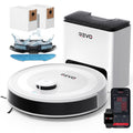 Robot Aspirateur Laveur 3-en-1 REVO Aero 6 – 6 000 Pa avec Station de Vidage Automatique