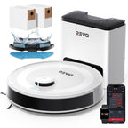 Robot Aspirateur Laveur 3-en-1 REVO Aero 6 – 6 000 Pa avec Station de Vidage Automatique