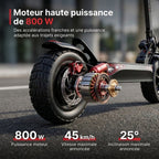 Trottinette Électrique REVO Titan 800 – 800 W – Autonomie 45 km – Batterie 48 V 15 Ah – Pneus Tout-Terrain 10"