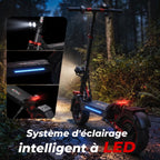 Trottinette Électrique REVO Peak – 1000 W (pointe 1200 W) – Autonomie 55 km – Batterie 48V 15Ah – Pneus 11" Tout-Terrain