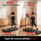 Tapis de Course Pliant REVO Flexo – 10 km/h – 2 Modes (Marche/Course) – Écran LED