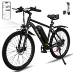 Vélo Électrique VTT REVO Trail – 250 W – Autonomie 35 à 90 km – Batterie 36 V 10,4 Ah – Pneus 26" – 7 Vitesses