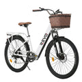 Vélo Électrique REVO Citya – 250 W – Autonomie 80 km – Batterie 36 V 10 Ah – 26" – Panier & Porte-Bagages