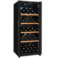 Cave à Vin de Vieillissement REVO Héritage – 116 Bouteilles – 213 L – 4 Clayettes en Bois – Température Réglable