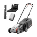 Tondeuse à Gazon sans Fil REVO Garden 300 – 20 V – 33 cm – Batterie 5,0 Ah – 5 Hauteurs de Coupe – Bac 35 L – Jusqu’à 300 m²