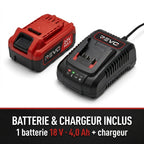 Tondeuse à Gazon sans Fil REVO Swift 200 – 18 V, 33 cm, Moteur Brushless, Batterie 4,0 Ah Incluse, Bac 30 L – Jusqu’à 200 m²