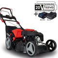 Tondeuse à Gazon Thermique Autotractée REVO Dominus 53 – 224 cm³ / 6 CV – Coupe 53 cm – Démarrage Électrique 20 V – Bac 65 L – Jusqu’à 1 800 m²