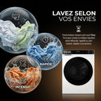 Lave-Linge Hublot REVO Majesta 13 – Machine à Laver 13 kg – Classe A – 1400 tr/min – 15 Programmes – Vapeur & Connectée