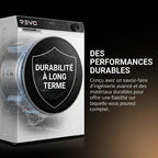 Lave-Linge Hublot REVO Majesta 13 – Machine à Laver 13 kg – Classe A – 1400 tr/min – 15 Programmes – Vapeur & Connectée