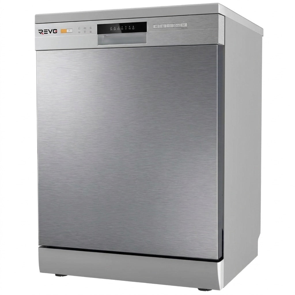 Lave-Vaisselle Pose Libre REVO Soreva 12 – 12 Couverts – 47 dB – 6 Programmes – Lavage Hygiénique 72°C – Inox
