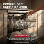 Lave-Vaisselle Pose Libre REVO Soreva 12 – 12 Couverts – 47 dB – 6 Programmes – Lavage Hygiénique 72°C – Inox