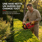 Taille-Haie Sans Fil REVO Vektor 50 – 18 V – Lame 50 cm – Moteur Sans Charbon – 3 Vitesses – Espacement 35 mm