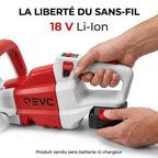 Taille-Haie Sans Fil REVO Altis 75 – 18 V – Lame 75 cm – 3 Vitesses – 4 400 cps/min – Espacement 35 mm